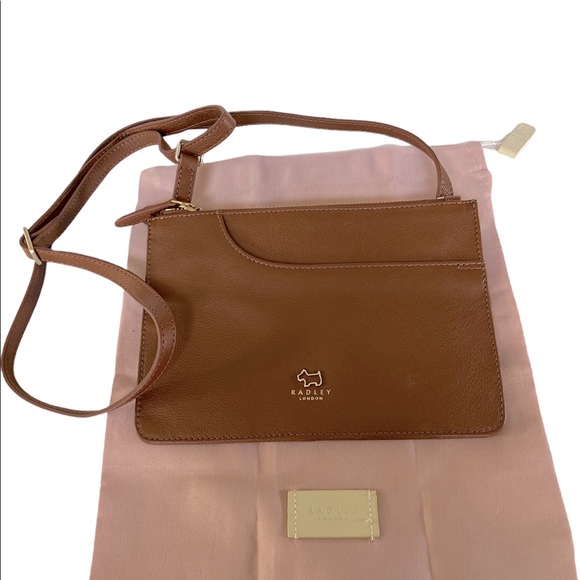 RADLEY LONDON Bags Radley London Small Brown Crossbody Bag With